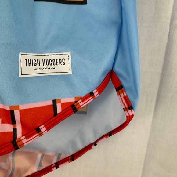 Thigh Huggers Nintendo Mario Theme Lined Shorts Size Medium/Large - Picture 5 of 5